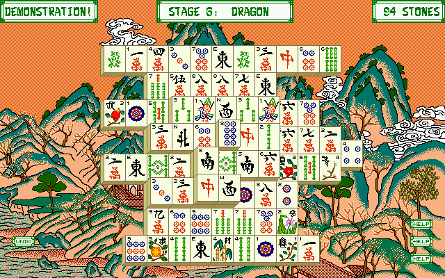 Let's Play Shangai atari screenshot